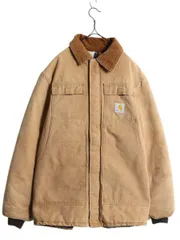 【お得なクーポン配布中!】 80s 90s カーハート トラディショナル コート メンズ XL / ヴィンテージ ブラウン ダック ジャケット ブルゾン 中綿 キルティング ライナー