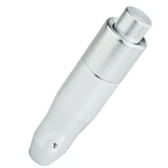 オートマ車に適用します メタルシフトノブ アルミシフトレバー (シルバー) ボタン式シフトノブ Lunsom