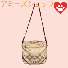コーチCOACH シグネチャーワンショルダーF15067美品