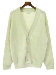AURALEE オーラリー 21SS HEMP RIB KNIT BIG CARDIGAN ヘンプリブニットカーディガン グリーン 4のサムネイル