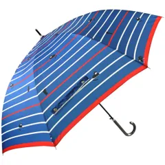 ☆ ネイビー2 ☆ ATTAIN 婦人大判65cm ジャンプ傘 傘 レディース 65cm 長傘 大きめ ジャンプ 雨傘 ジャンプ傘 おしゃれ シンプル 大人 かわいい 大判 65センチ 通勤 通学 かさ 雨具 グラスファイバー骨 婦人 レディース雨傘