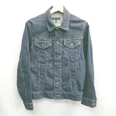 ◇ ⊇ UNIQLO ユニクロ デニム 長袖 ジャケット サイズS ネイビー メンズ E  【1501160048639】