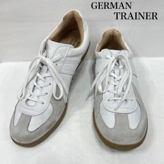 GERMAN TRAINER ジャーマントレーナー スニーカー レースアップ スニーカー トレーニング シューズ ミリタリー ガムソール スウェード レザー
