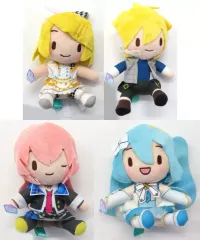 【中古】ぬいぐるみ 全4種セット ふわぷち ミニぬいぐるみ“バーチャル・シンガー”Vol.2(EX) 「劇場版プロジェクトセカイ 壊れたセカイと歌えないミク」