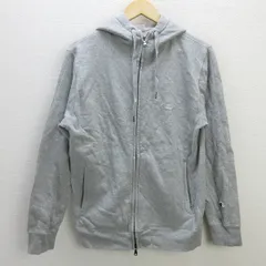 G■チャンピオン/champion フルジップパーカー/C3-S121【M】灰/men's/55【中古】■