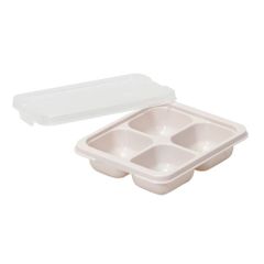 【在庫処分】ワームグレー LD-338 2個組 30ml×4マス 作り置き 離乳食 おかず お弁当 トレー 小分け 容器 保存 冷凍 リバティーコーポレーション