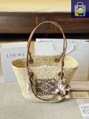 【WTO通販】LOEWE サマー グラスバッグ バスケット（LOEWE Summer Grass Bag Basket）-WTO輸入-DKR36
