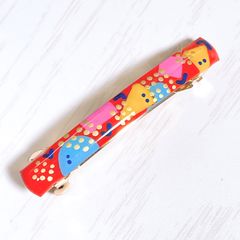派手カワ　レトロ　バレッタ