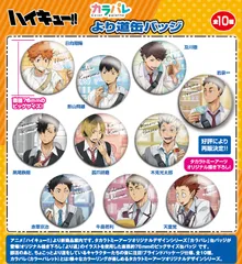 ハイキュー!!_カラパレ より道 缶バッジ【BOX／10個入り】