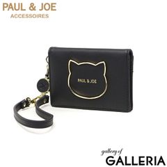 新品、PAUL&JOE ポール&ジョー、ねこプレート 長財布、ブラック - メルカリ