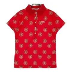 サイズ：M CALLAWAY キャロウェイ  半袖ポロシャツ トマト レッド系 [240101293310]# ゴルフウェア レディース ストスト