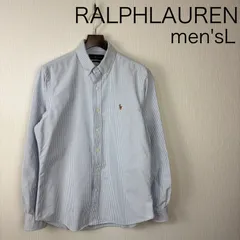 RALPH LAUREN オックスフォードボタンダウンシャツ　メンズL 着用イメージ画像あります