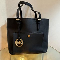 ΩNA397 大人気！ MICHAEL KORS マイケルコース ハンドバッグ トートバッグ ネイビー