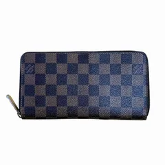 ルイヴィトン　Louis Vuitton　ダミエ　エベヌ　ジッピーウォレット　N60015　長財布　ユニセックス
