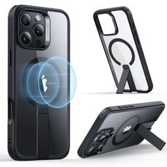 【特価商品】アイフォン 角度調節可能フリックスタン 16 16 ケース ケース プロ対応 ケース pro iphone16 軍用規格保護 マグネットケース いPhone16Pro 【MagSafeとスタンド併用】 Boostシリーズ 耐衝撃 耐黄変 専用キック