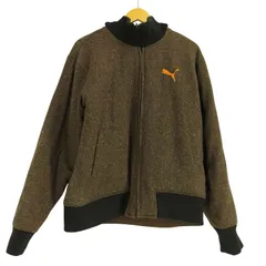 プーマ PUMA ロゴプリント マーブル リバーシブル キルトジャケット メンズ JPN：0 