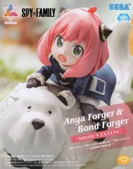 【中古】フィギュア アーニャ・フォージャー＆ボンド・フォージャー 「SPY×FAMILY」 Luminasta(アーニャ・フォージャー＆ボンド・フォージャー)～mission extend～