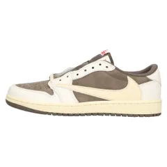 NIKE (ナイキ) ×TRAVIS SCOTT AIR JORDAN 1 LOW OG REVERSE MOCHA DM7866-162 トラヴィススコット エアジョーダン1 リバースモカ ローカットスニーカー US8.5/26.5cmのサムネイル