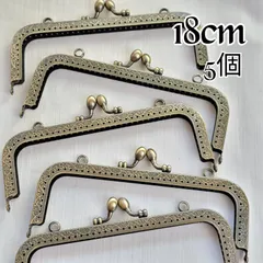 18ｃｍ蕾　角型　アンティークゴールド 5個セット