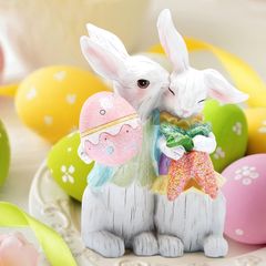 ウサギの陶器オーナメント 花冠付き さぁびんです ウサギの陶器オーナメント 花冠付き さぁびん様専用です - メルカリ