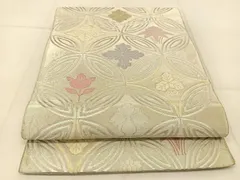 【洒落袋帯】未使用品/花織×ろうけつ染め/ガード加工/リバーシブル/456cm 2025年最新】袋帯の人気アイテム - メルカリ