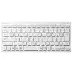 Bluetooth超薄型ミニキーボード ELECOM エレコム TK-FBP100WH 【５営業日以内発送】 【佐川急便にて発送】