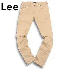 Lee リー × ナノユニバース別注★ LB0161 ストレッチ スキニー デニム パンツ ジーンズ Sz.M メンズ ベージュ 日本製