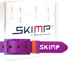 SKIMP シリコンラバーベルト メンズ レディース ゴム ゴルフ スノボ 防水  長さ約135cm 幅約3.4cm スキンプ【紫 ネオンパープル】