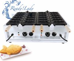 電気 たい焼き器 6匹×2連 12匹焼ける！ 業務用 家庭用 110V 鯛