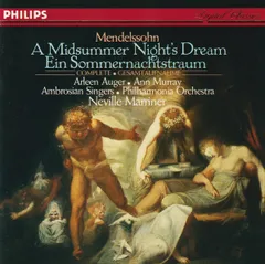 独CD Felix Mendelssohn-Bartholdy -  A Midsummer Nights Dream (Ein Sommernachtstraum) Co 4111062 Philips Classics /00110