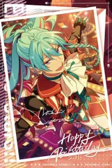 あんスタ　中国　偶像梦幻祭　特典バースデーカード （2402-2501）　日々樹 渉