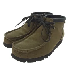 クラークス　ワラビー　ゴアテックス　25.5 美品 美品✨ クラークス ワラビー 25.5 ゴアテックス GTX ブラック