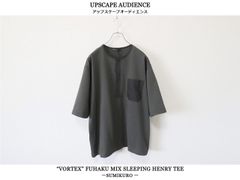 【SALE】 Audience / VORTEX 布帛ミックス スリーピングヘンリーTEE - SUMIKURO