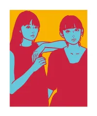 力作❗手作り額付きシルクスクリーン応用絵画　title「君を守るニャンコ」 力作❗手作り額付きシルクスクリーン応用絵画title「君を守る