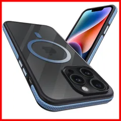 【人気商品】滑り止め 耐衝撃 アイフォン 13ProMax ケース スマホケース MagSafe 【新しい衝突防止ストリップ設計】［フォーインワン構造設計］米軍MIL規格 カバー Max 軽量 Pro ワイヤレス充電対応 半透明 13 滑り止めエッジ iPho