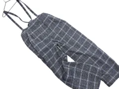 Ray Cassin レイカズン チェック サロペット オーバーオール sizeF/グレー ◇■ レディース