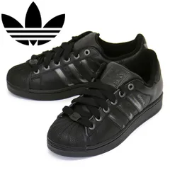adidas (アディダス) JQ3914 SUPERSTAR II スーパースター スニーカー コアブラック/マットシルバー/カーボン AD337 23.5cm