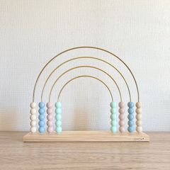 OYOY mini そろばん 算数 アバカス レインボー 木製 木のおもちゃ 輸入 海外ブランド オイオイミニ おしゃれ 知育おもちゃ インテリアおもちゃ