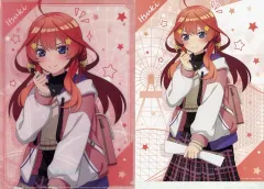 【中古】グッズセット 中野五月 A4クリアファイル+ミニポスター 「五等分の花嫁∽×ナガシマスパーランド 五つ子謎解きツアー in ナガスパ」