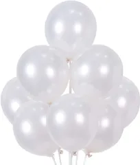 100個 ホワイト 風船 バルーン 誕生日 パーティ飾り付け お祭り イベント 飾り 卒業 開店 記念日 結婚式 お祝い バルーン 天然ゴム 環境にやさしい 誕生日 パーティ風船 女の子 新年の風船