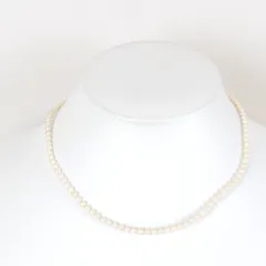 『USED』 K18/パール  パール ネックレス 8.6g