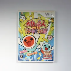 【Wii】太鼓の達人 Wii ドドーンと２代目！ 任天堂 Nintendo ニンテンドー