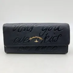 美品 ヴィヴィアンウエストウッド 長財布 アングロマニア 黒 メンズ シルバー Vivienne Westwood ヴィヴィアンウエストウッド アングロマニア