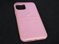 kate spade ケイトスペード シリコン iPhone11Pro 対応 アイフォンケース スマホケース ピンク系 DI7495