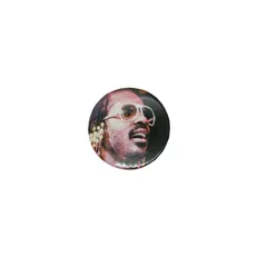 スティーヴィー・ワンダー 缶バッジ ピンバッジ 缶バッチ ピンバッチ ミュージシャン Stevie Wonder brooch-5093