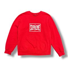 国内正規 参考上代25920円 Supreme 19SS Warm Up Crewneck ウォームアップクルーネックスウェット トレーナー シュプリーム レッド XL 90877A7