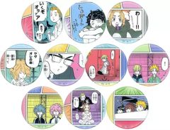 [Used] Badge/Pin Set of 10: "Tokyo Revengers Original Art Exhibition TOKYO卍REVENGERS EXHIBITION Comical Face Badge Collection"