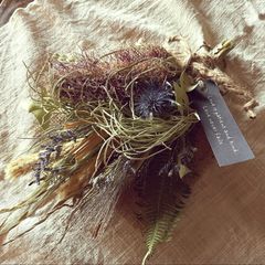季節の贈り物　バンクシアの男前スワッグ　ドライフラワー
