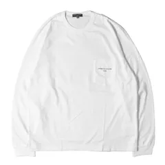 【新品同様】COMME des GARCONS HOMME コム デ ギャルソン オム Tシャツ サイズ:XL / 24SS ロゴ ポケット ロングスリーブ Tシャツ L/S TEE HM-T102 / ホワイト 白 / 日本製【メンズ】【中古】のサムネイル