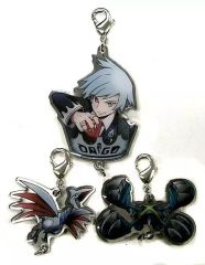 [중고] 잡화 다이고 & 에어 무드 & 메가메타구로스 프린트 메탈 매력 세트 TC ~ OA Champion Daigo ~ [포켓 몬스터 오메가루비 알파 사파이어] 포켓몬 센터 한정